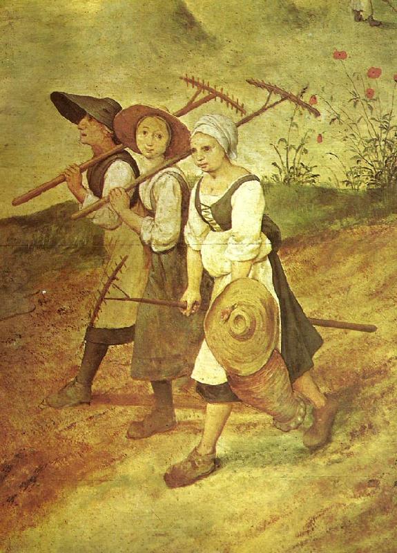 Pieter Bruegel detalilj fran slattern,juli Germany oil painting art
